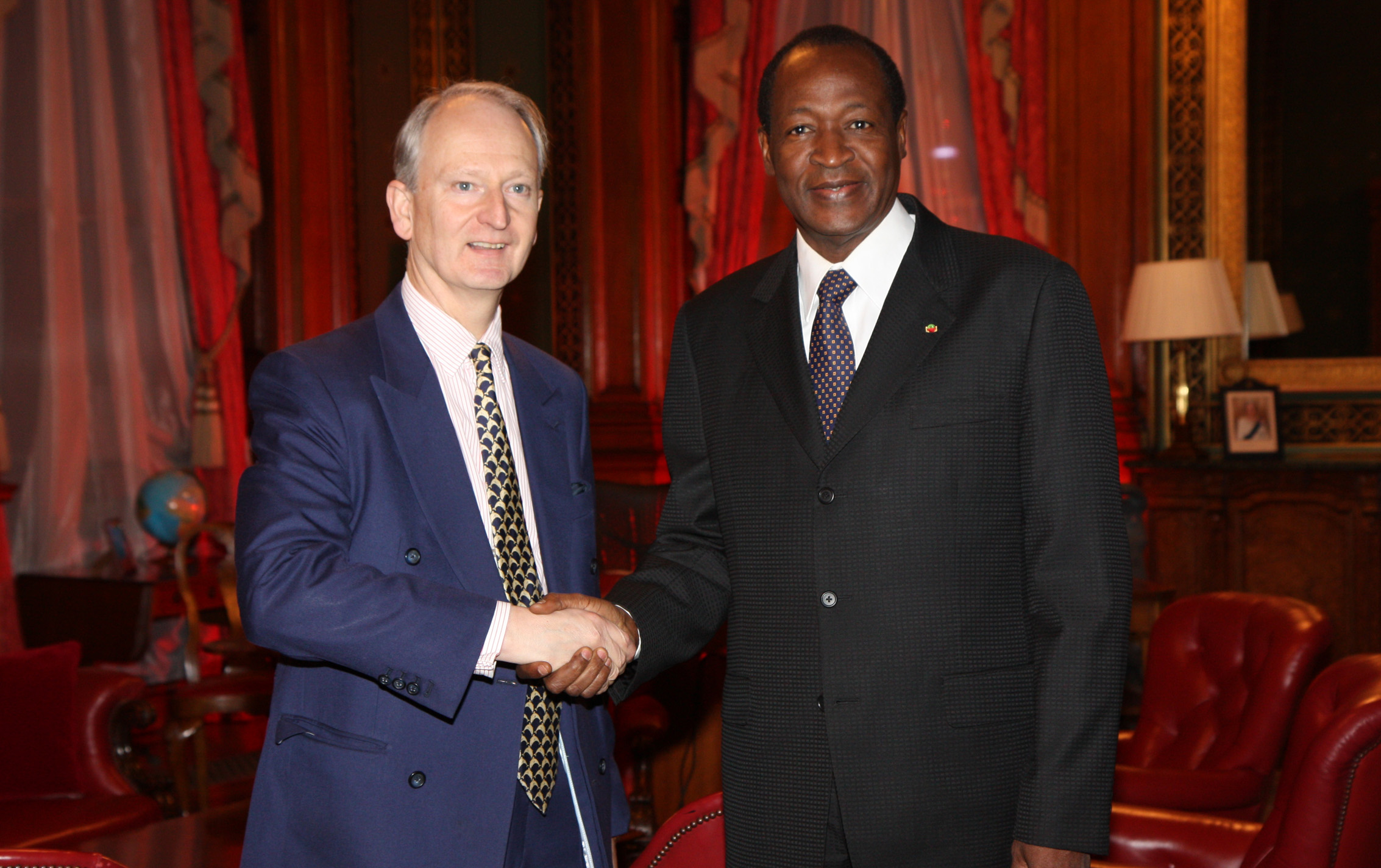 Henry Bellingham with President Compaoré (5363954429)