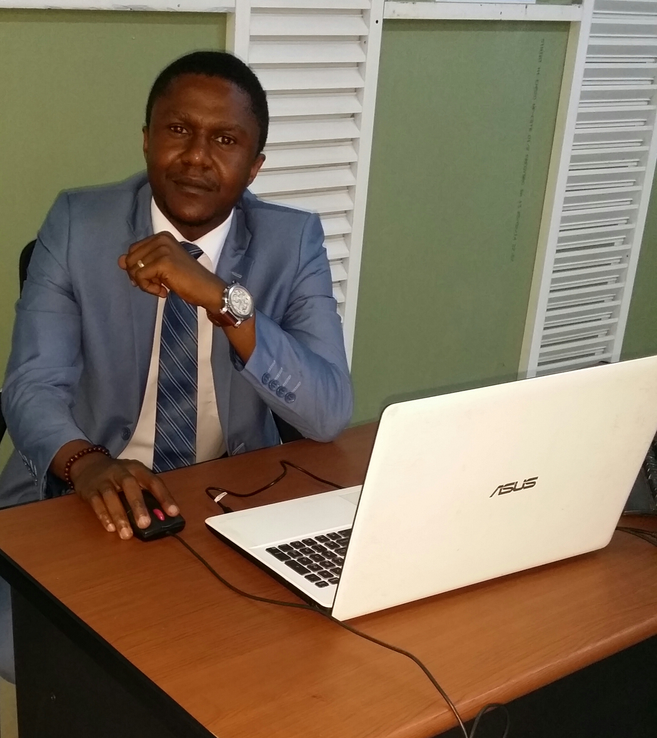 Hugo Komba Homme d'affaires Congolais