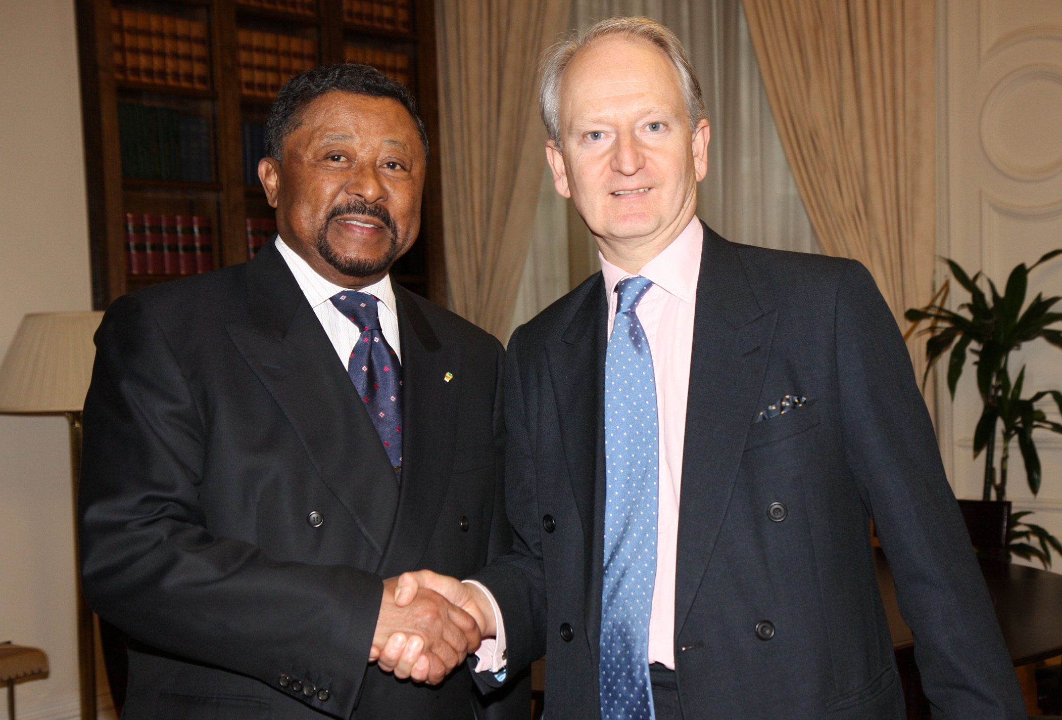 Jean Ping, Chair of Africa Union Commission and Africa Union delegation (5589133254)