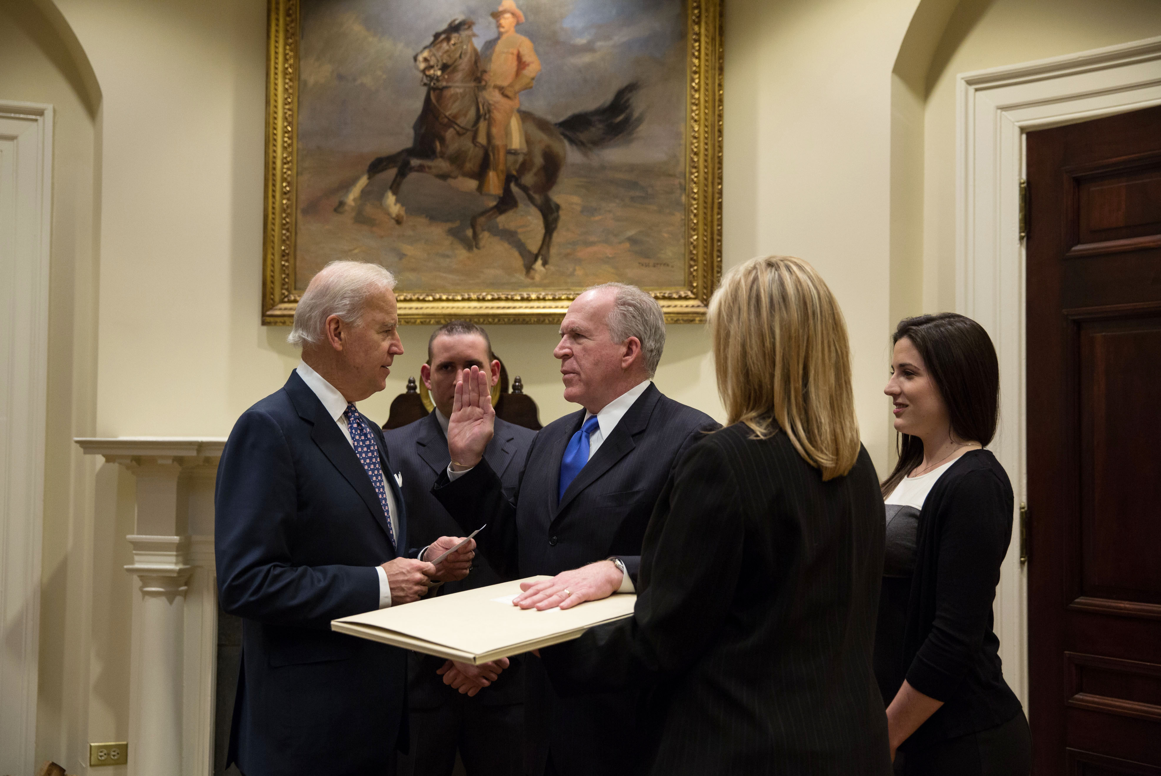 John Brennan swearing in as CIA Director