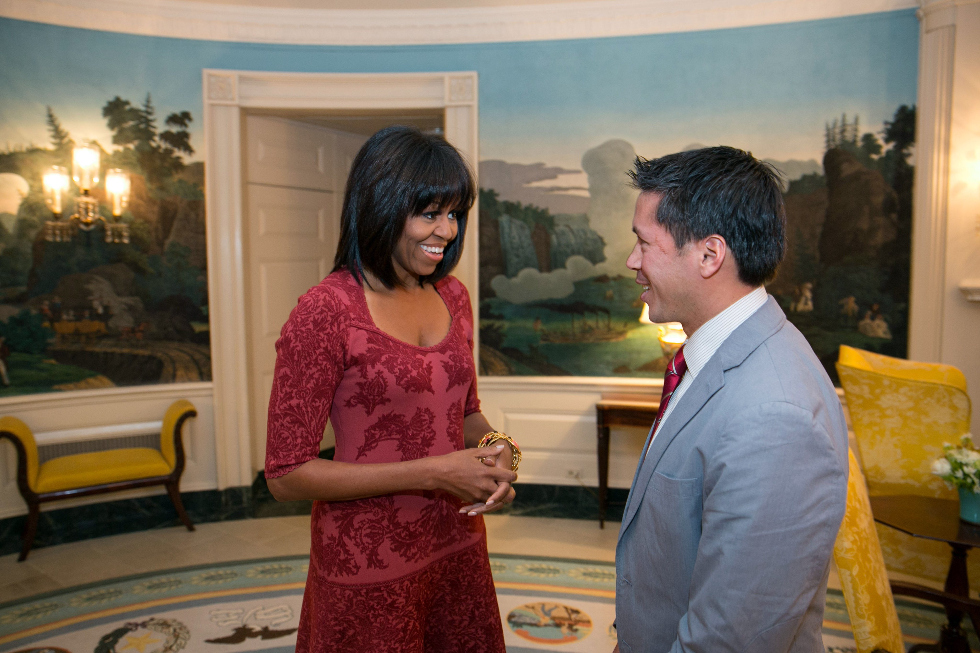 Michelle Obama on her 49th birthday