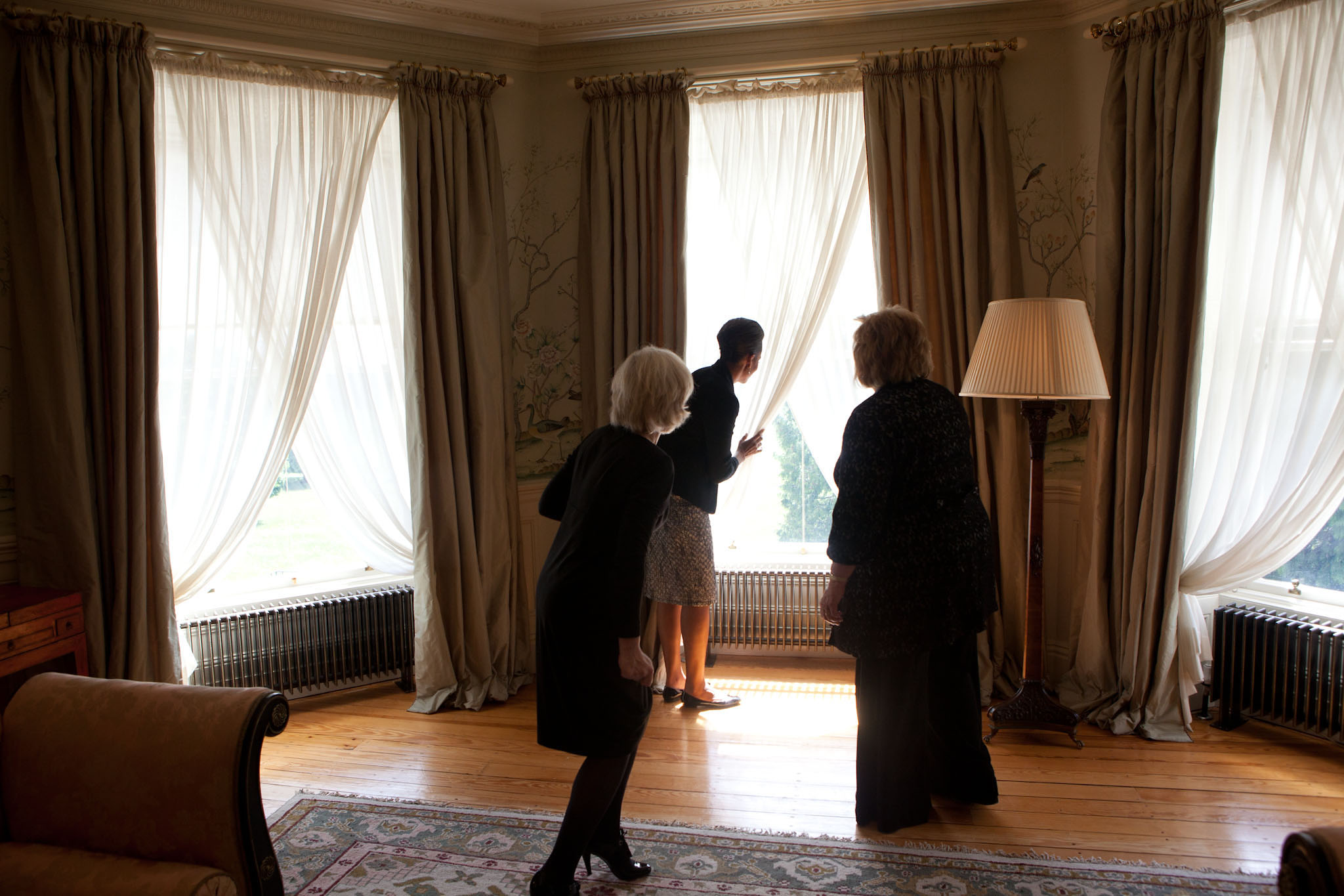 Michelle Obama tours Farmleigh in Ireland