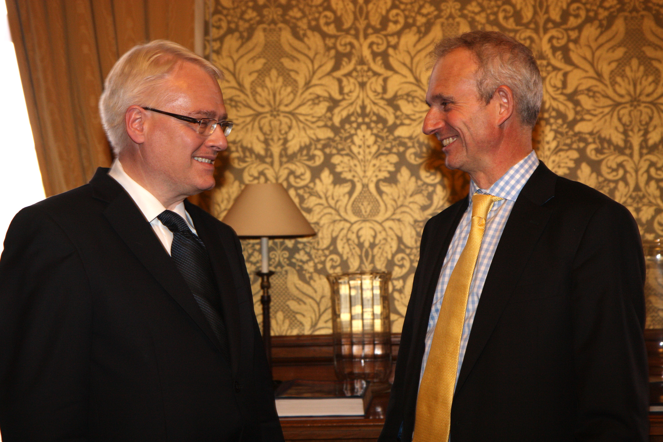 Minister for Europe with President of Croatia (8789235186)