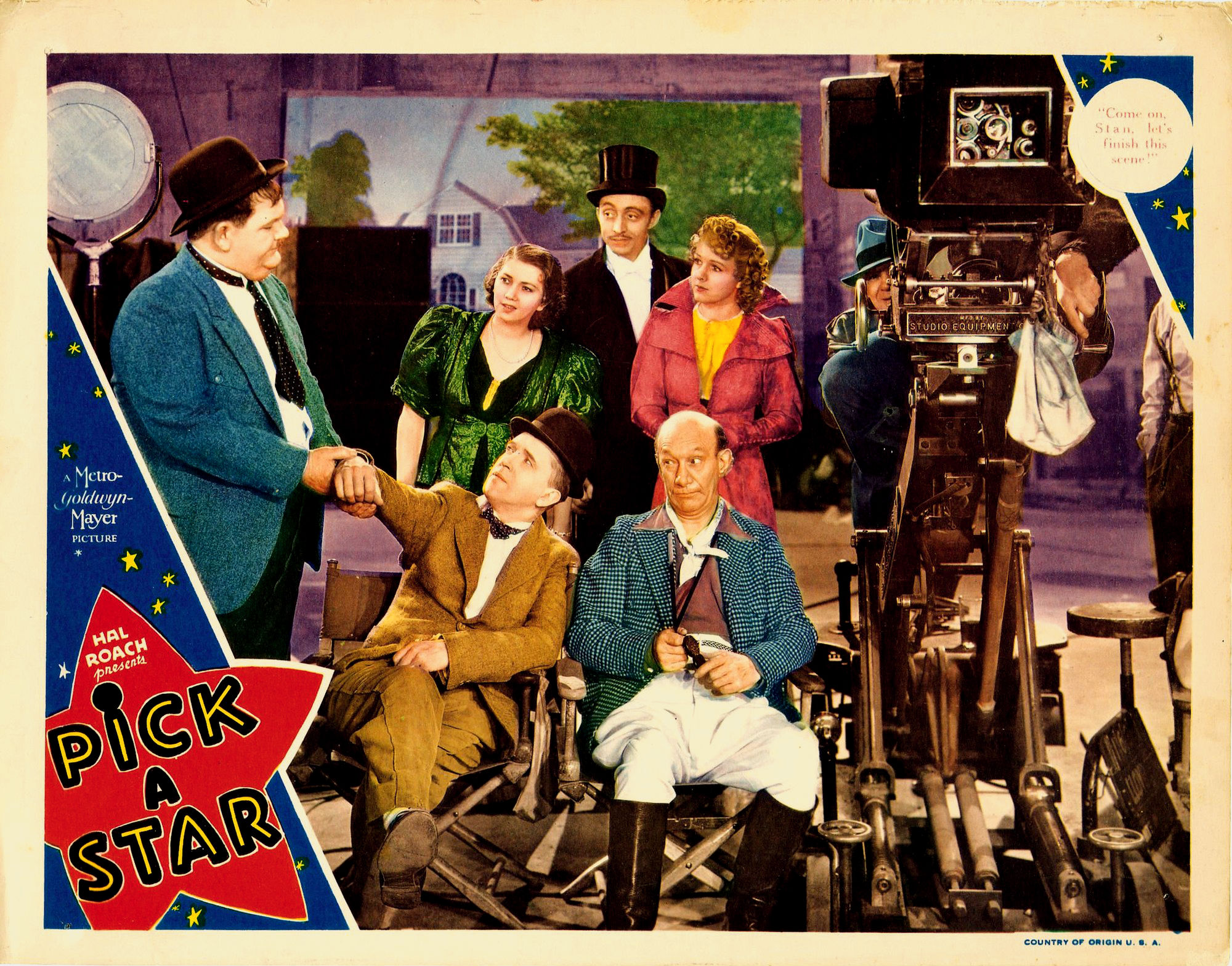 Pick A Star lobby card
