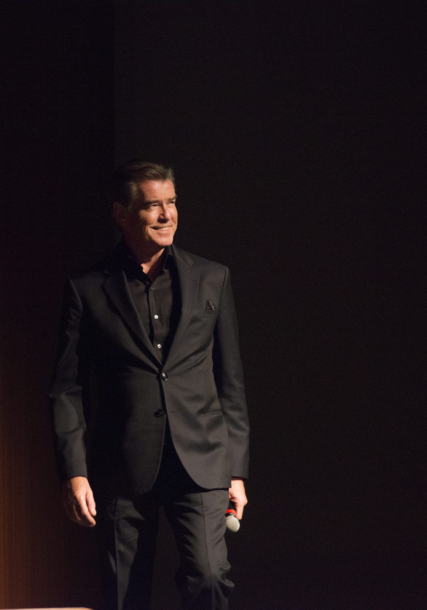 Pierce Brosnan at the LBJ Presidential Library 2017
