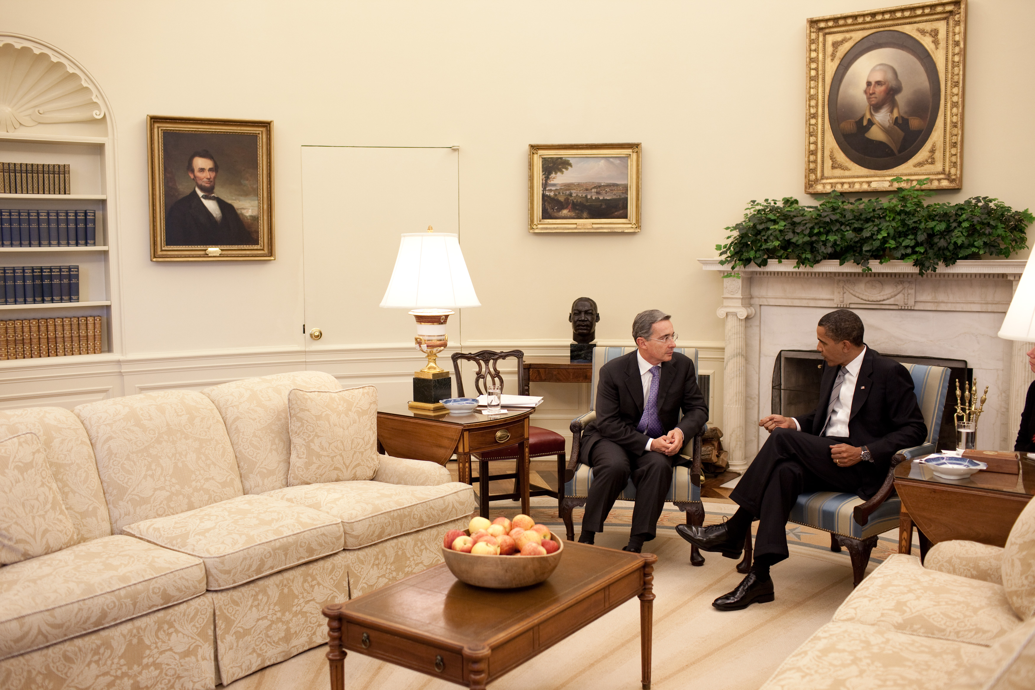 President Obama and President Uribe