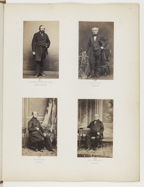 Album des députés au Corps législatif entre 1852-1857-p50