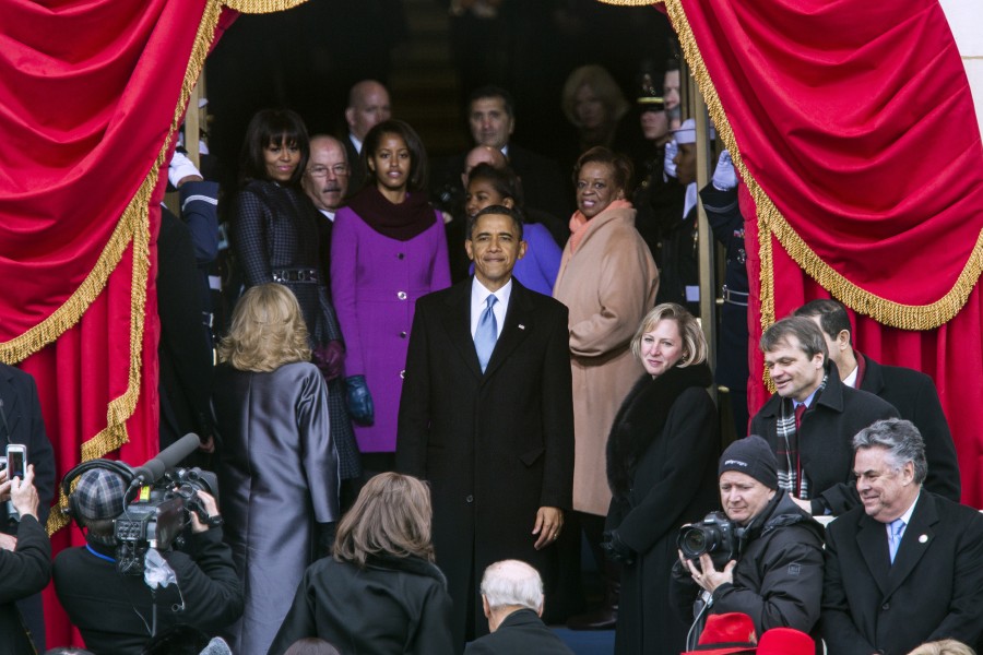Barack Obama savours his second inauguration