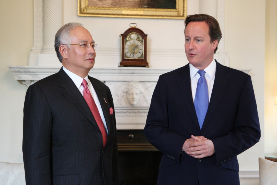 David Cameron with Prime Minister of Malaysia (5937407122)