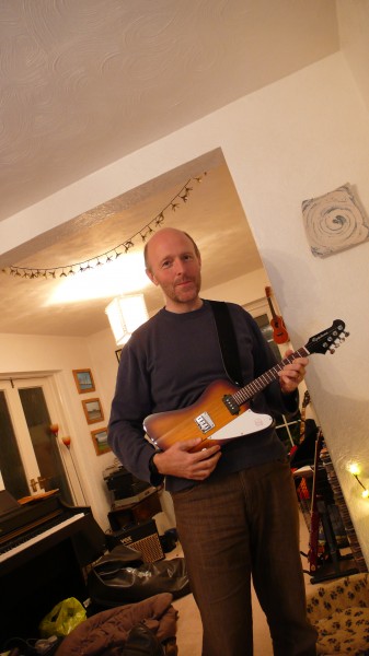 Epiphone Mandobird IV (or a giant with a Thunderbird bass) - 293rd of 2nd 365 My new ...