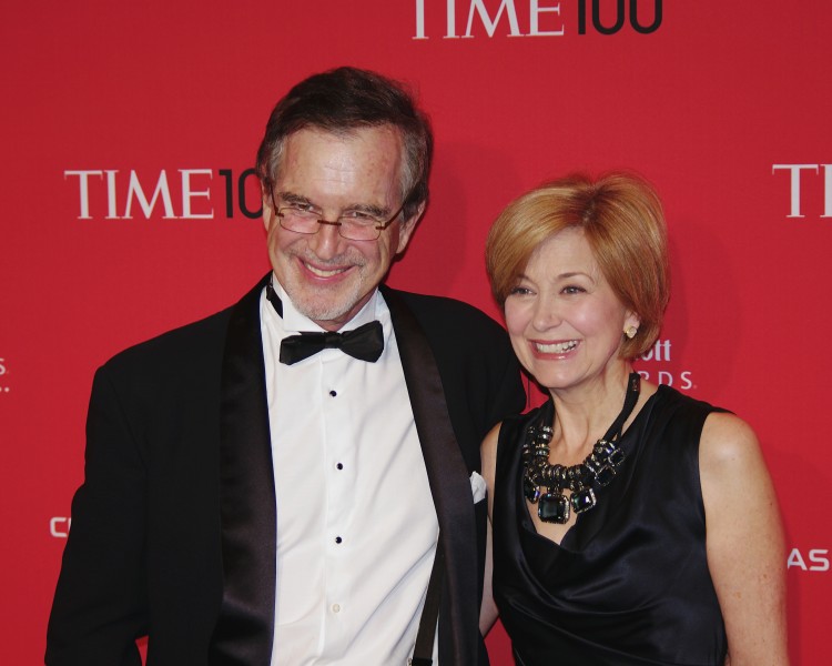 Gary Trudeau Jane Pauley 2012 Shankbone 2