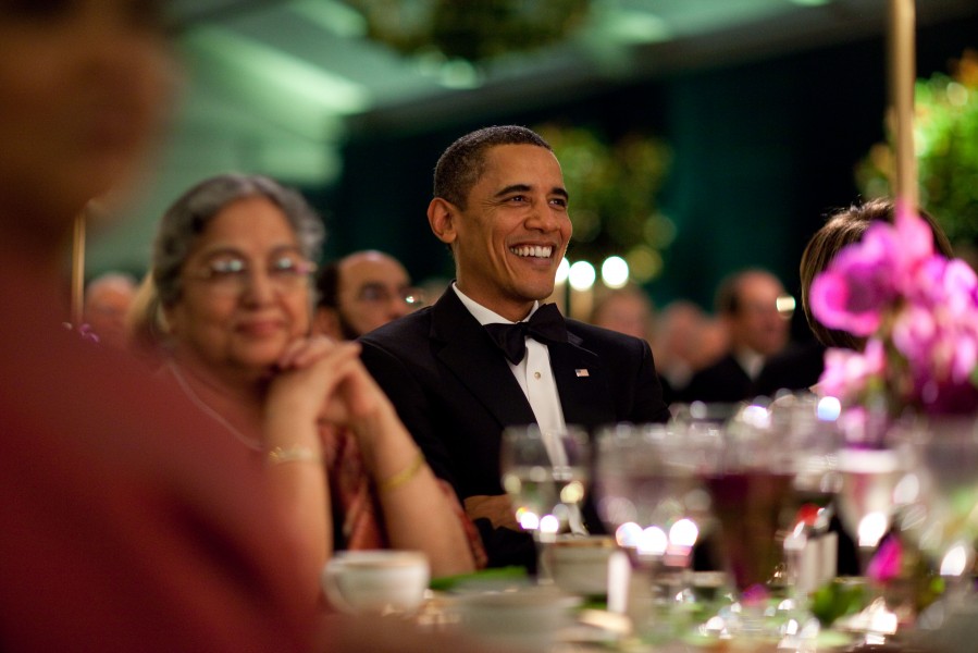 Gursharan Kaur and President Barack Obama