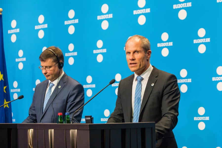 Informal meeting of economic and financial affairs ministers (ECOFIN). Press conference (36420895354)