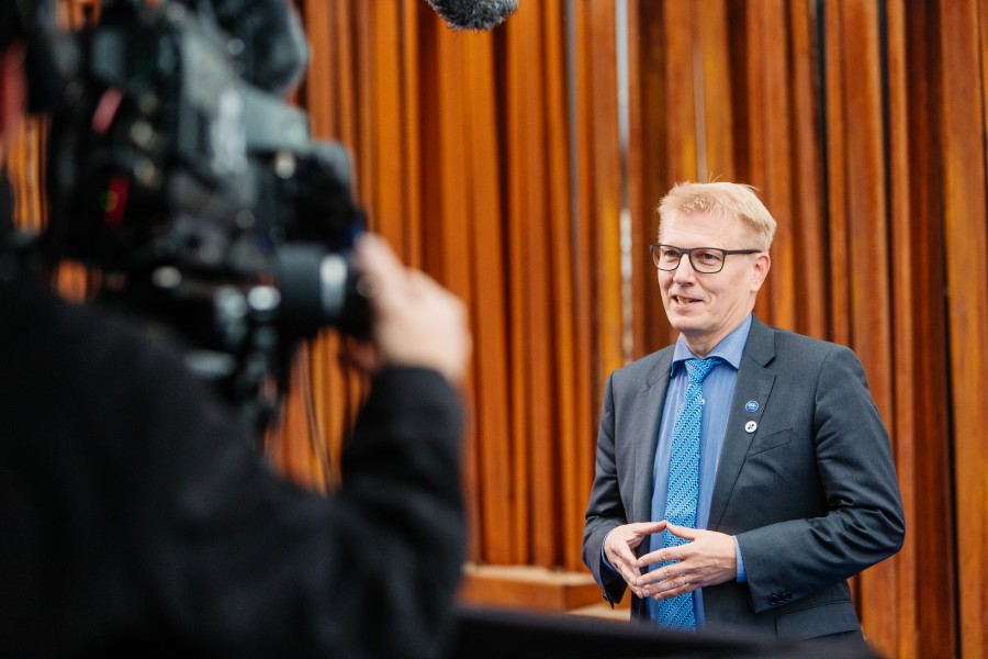 Informal meeting of Energy and Transport Ministers (TTE). Arrivals, Energy ministers Kimmo Tiilikainen (37168261502)