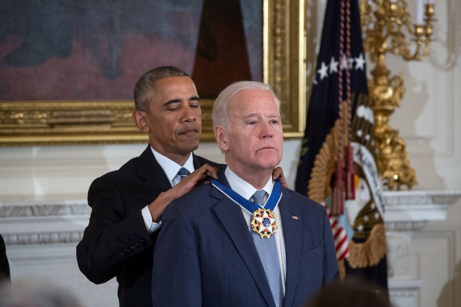 Joe Biden Receives Presidential Medal of Freedom