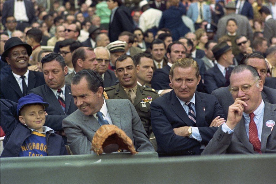 Nixon Opening Day 1969 Two