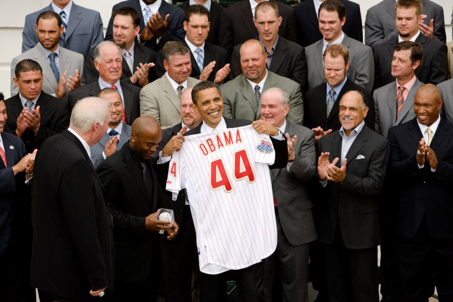 Philadelphia Phillies Barack Obama