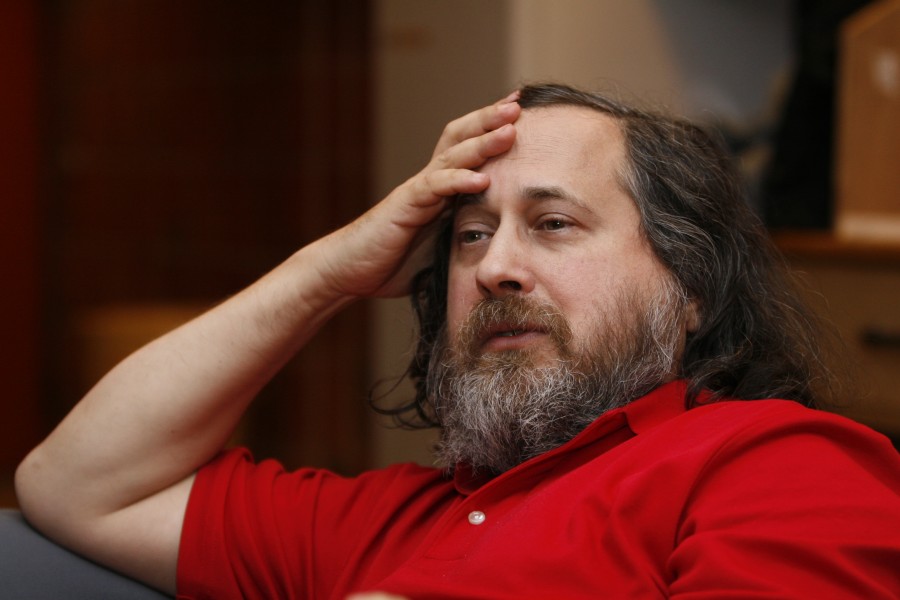 Richard Stallman by Anders Brenna 01