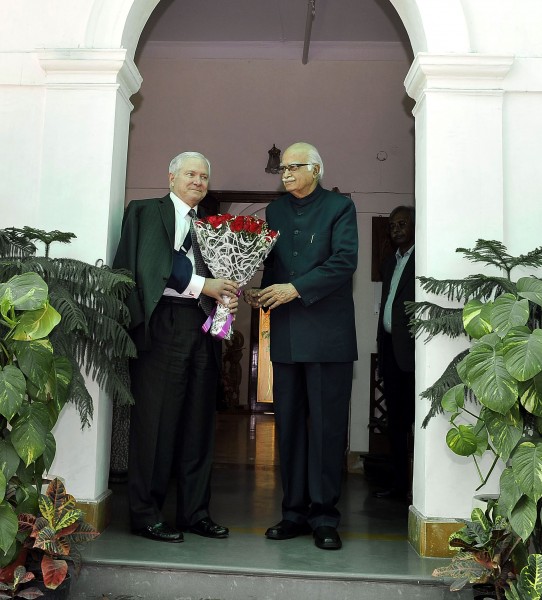 Robert M. Gates and L.K. Advani