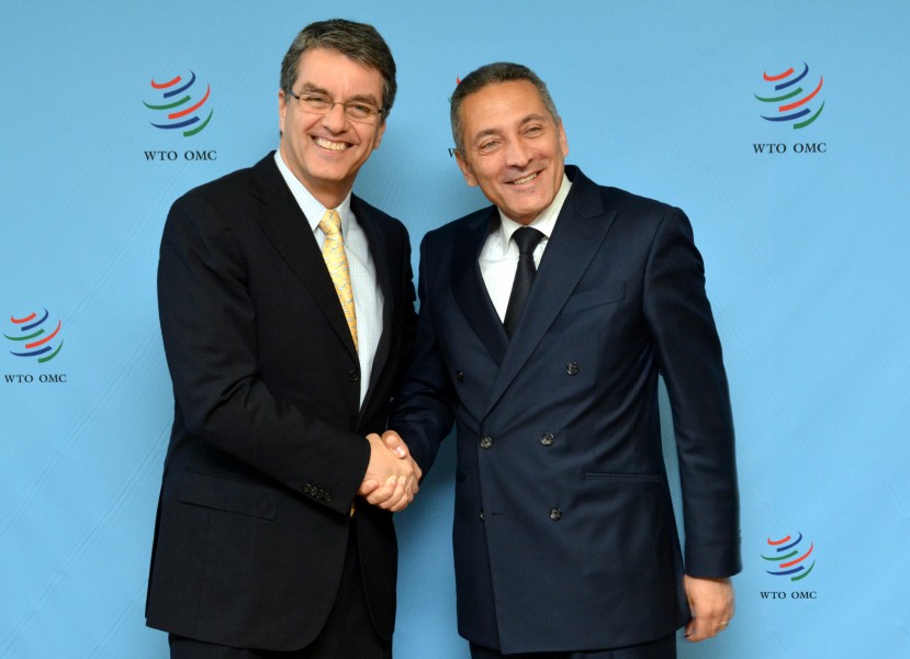 Roberto Azevêdo and Moulay Hafid Elalamy, March 2014 (15038512716)