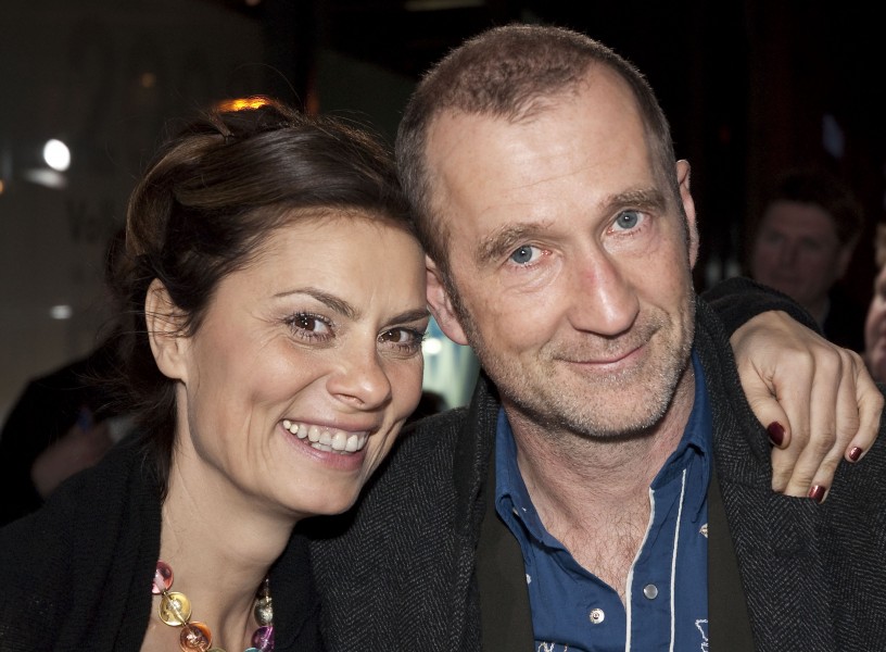 Sarah Wiener and Peter Lohmeyer (Berlin Film Festival 2008)