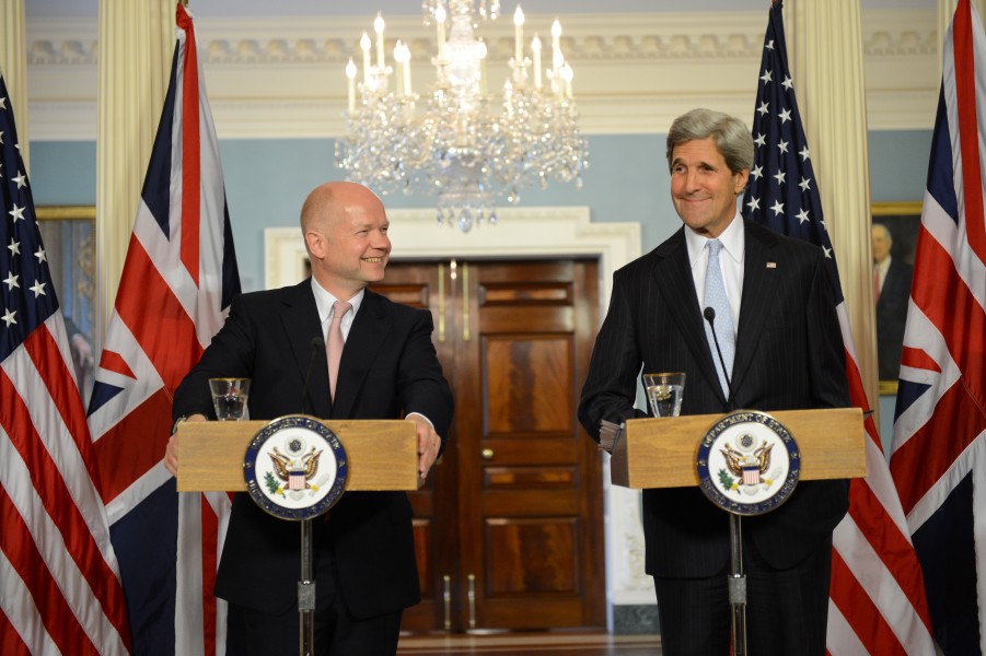 Secretary Kerry and UK Foreign Secretary Hague Address Reporters (June 12, 2013)