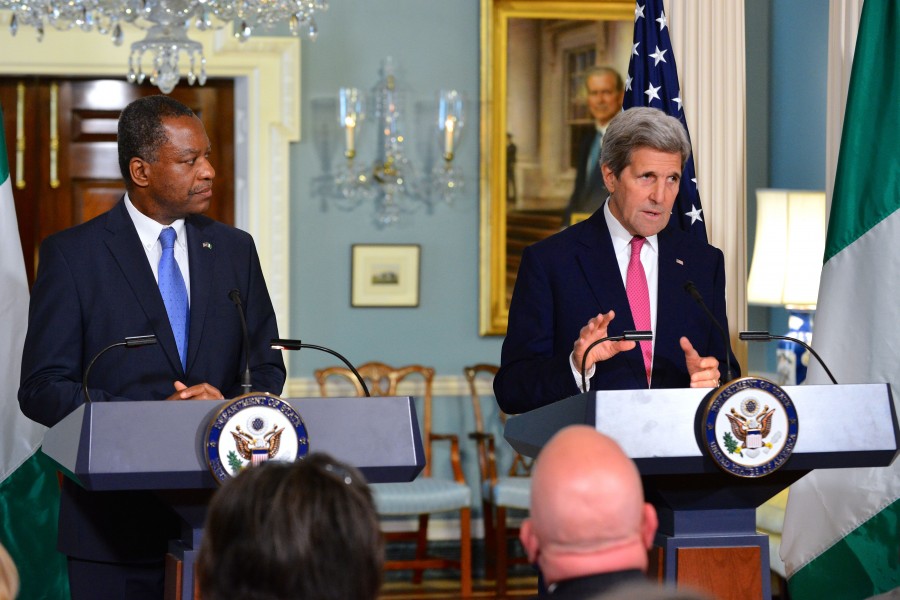 Secretary Kerry Delivers Remarks at the U.S.-Nigeria Binational Commission in Washington (25864152320)