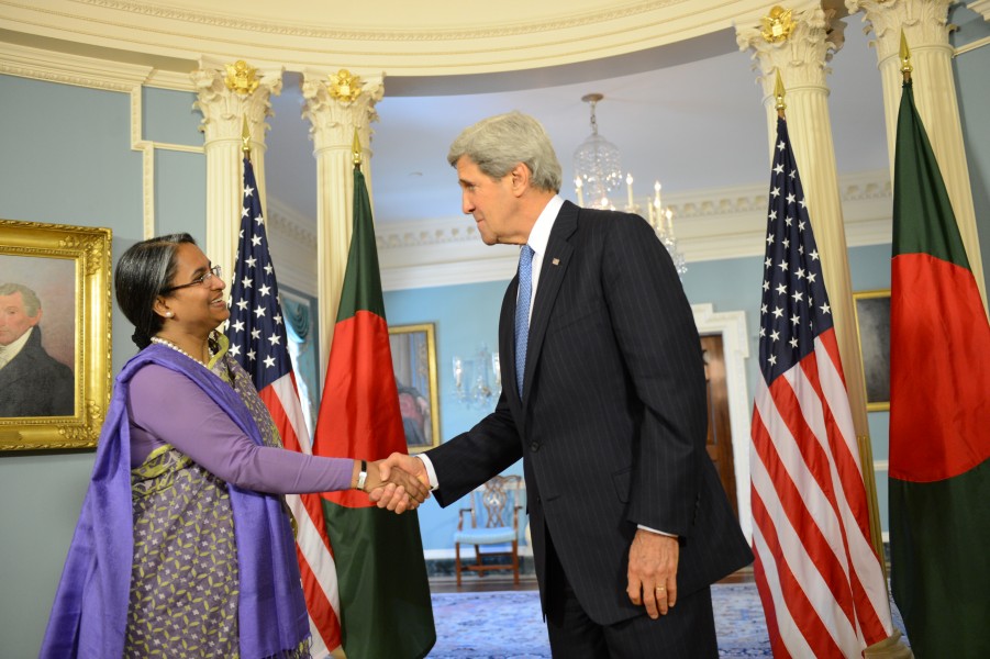Secretary Kerry Meets With Bangladeshi Foreign Minister Moni (2)