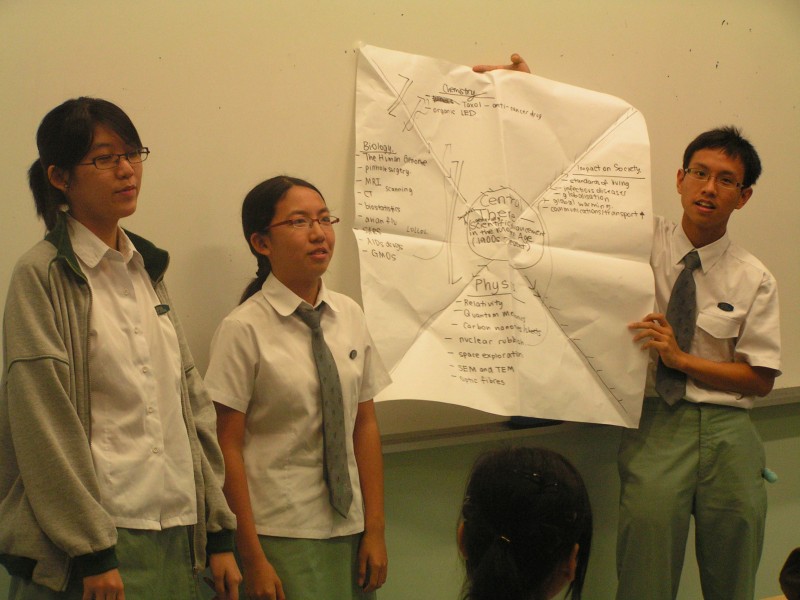 Students at Da Vinci Program