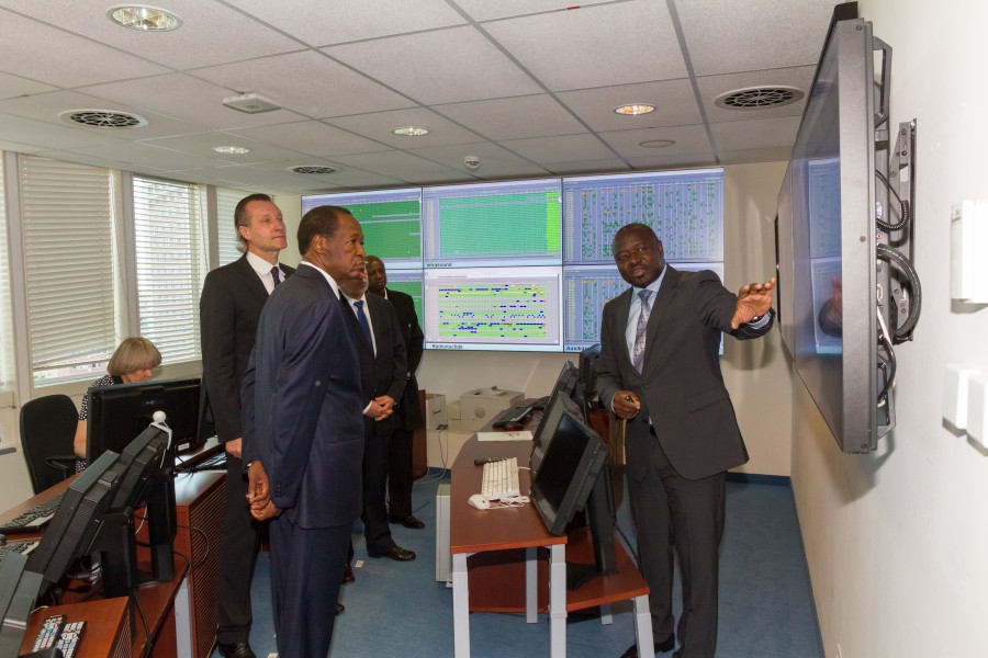 The President of Burkina Faso at the CTBTO (13 June 2013) (9035557010)
