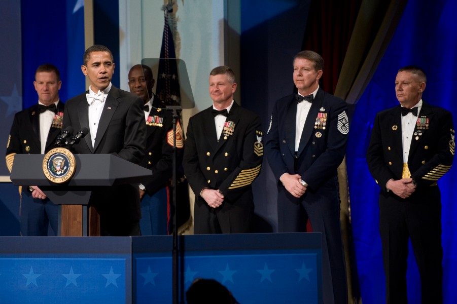 US-President Obama Commander in Chief's Ball 2009