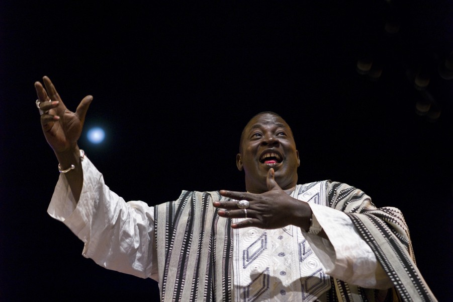 Yacouba Moumouni at the Festival au Desert near Timbuktu, Mali 2012