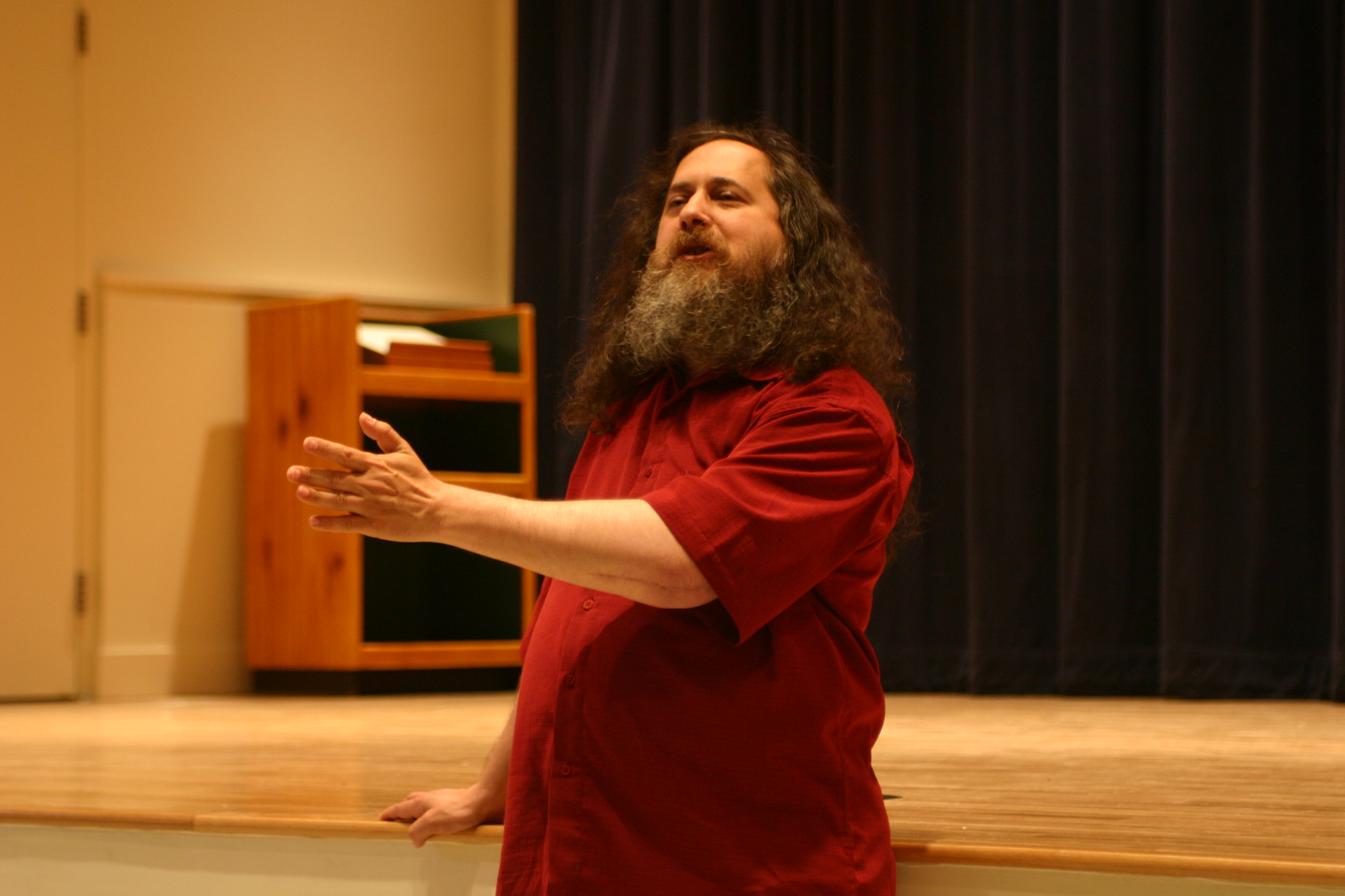 Richard M. Stallman at Marlboro