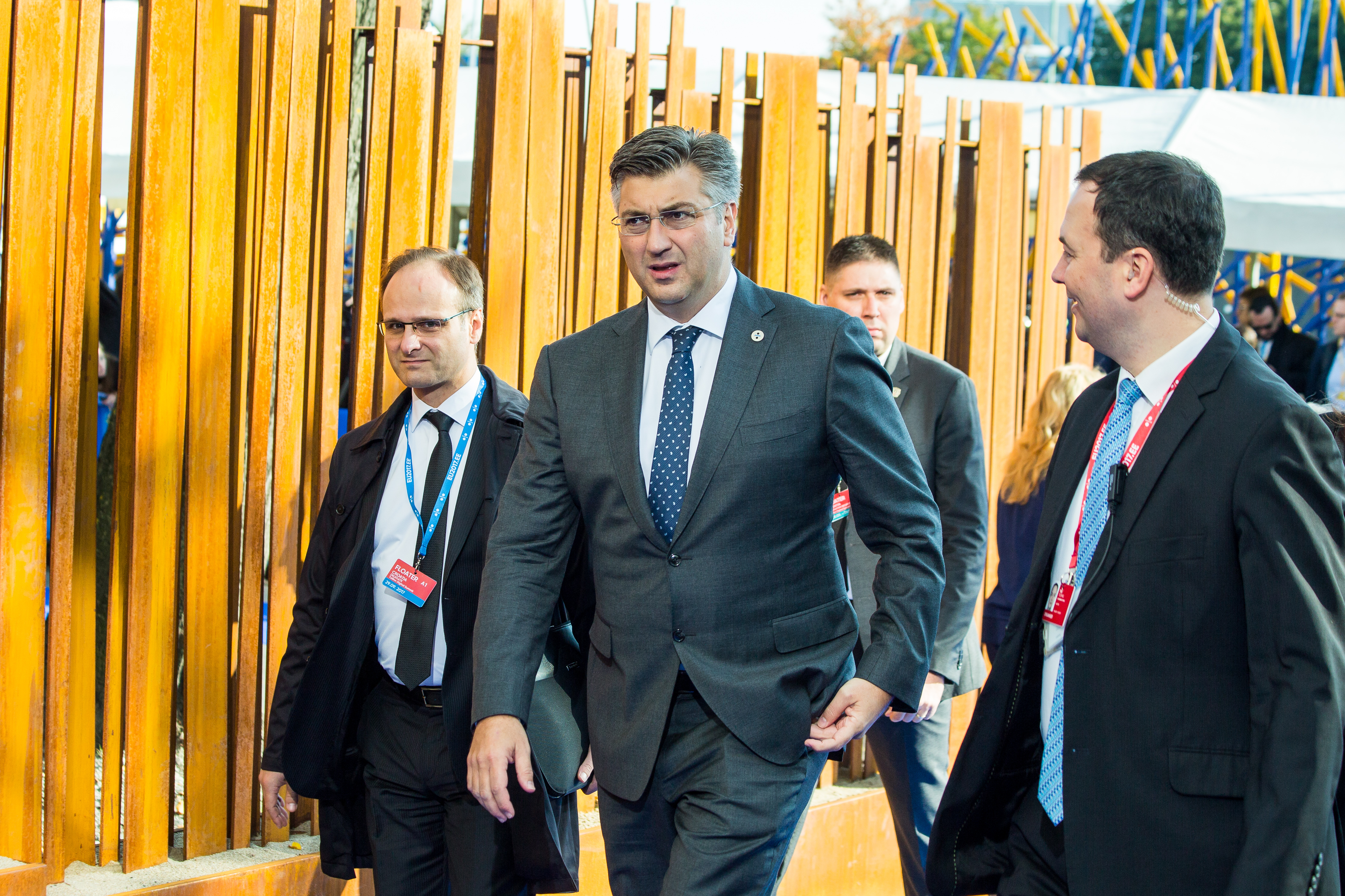 Tallinn Digital Summit. Arrivals Andrej Plenković (37131863670)