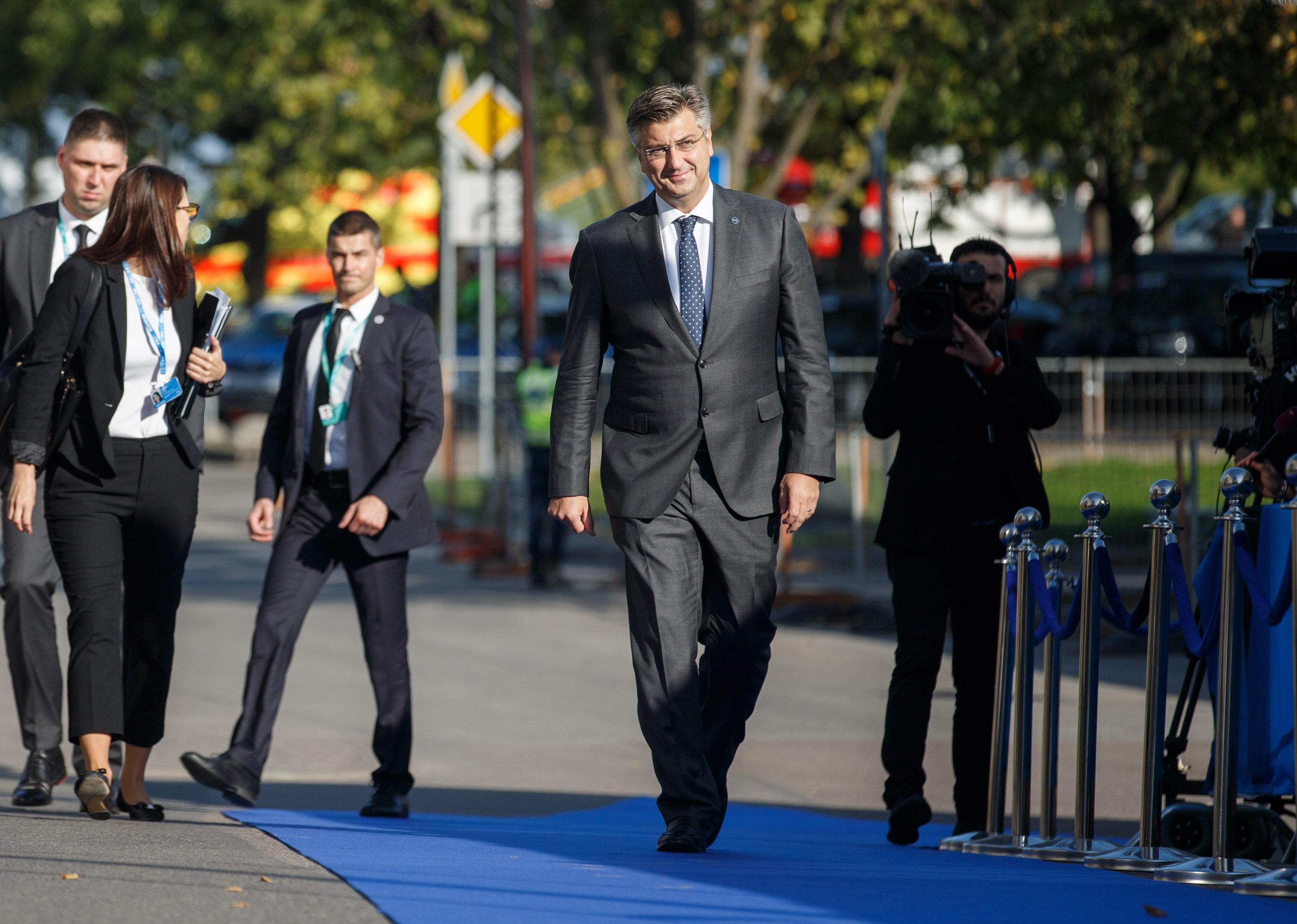 Tallinn Digital Summit. Arrivals Andrej Plenković (37358270982)
