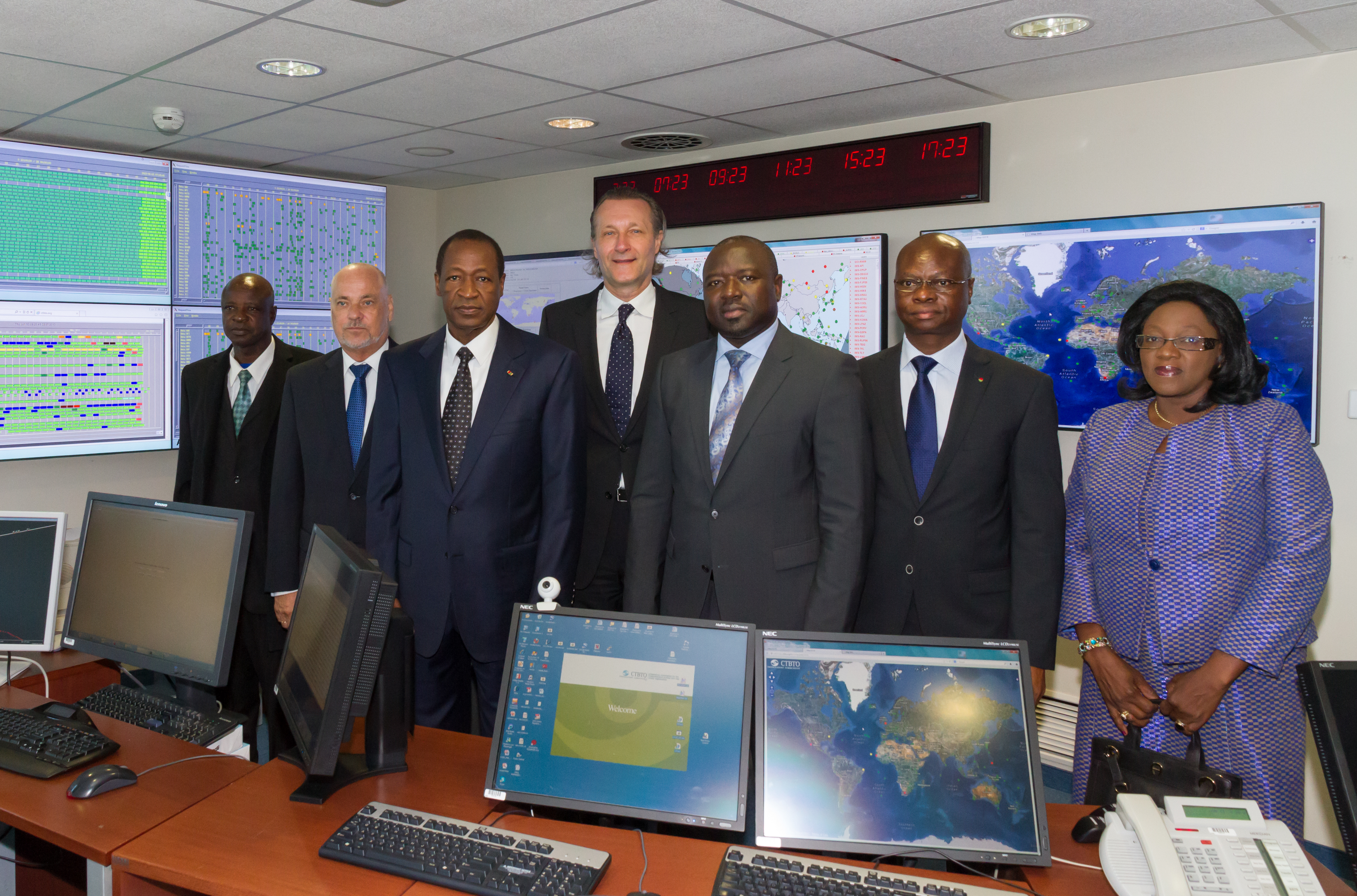 The President of Burkina Faso at the CTBTO (13 June 2013) (9035557678)