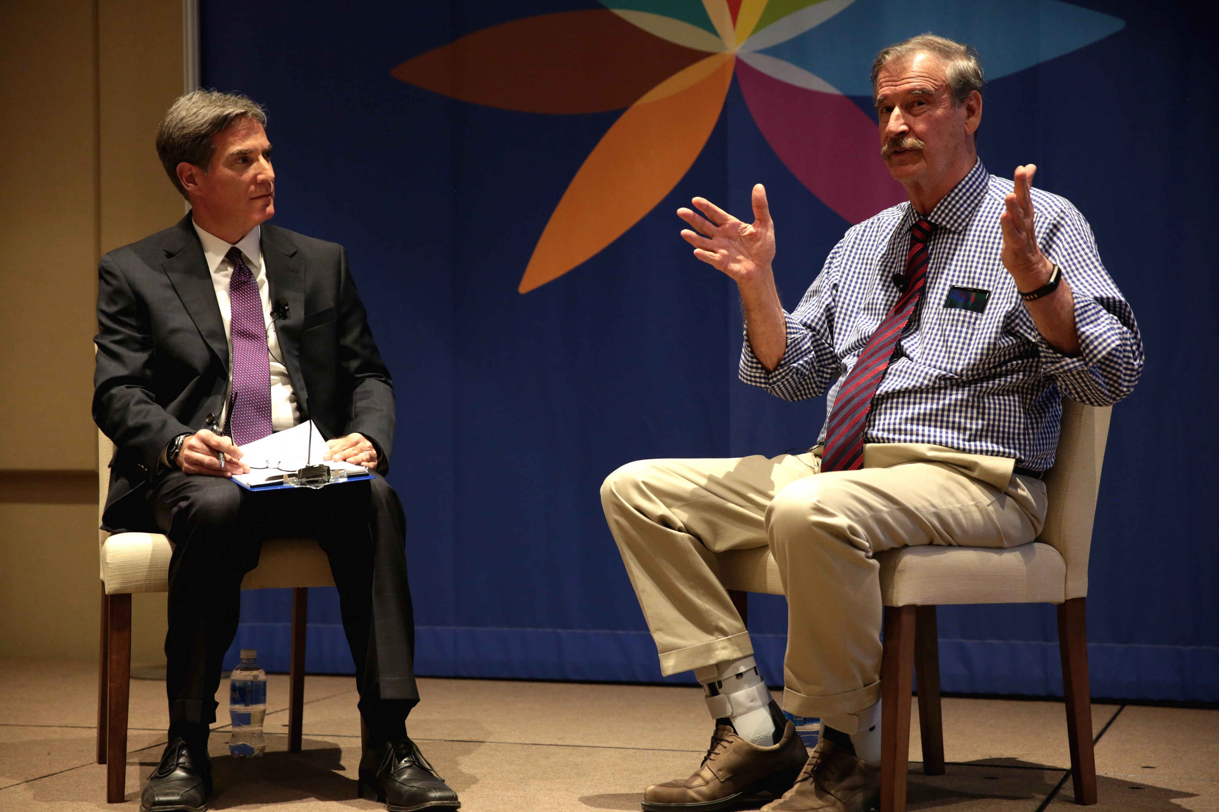 Brahm Resnik & Vicente Fox (37652324426)