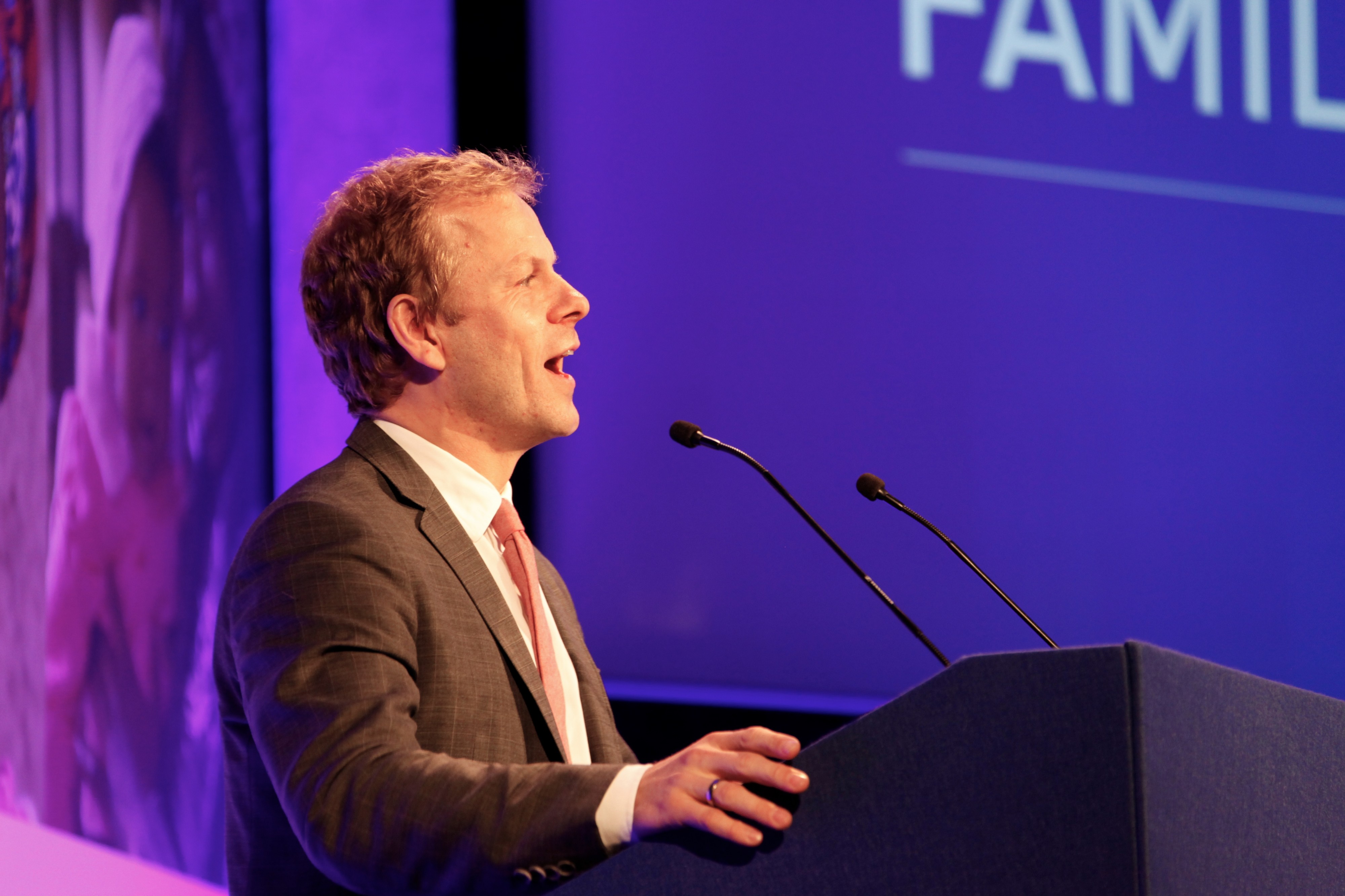 Heikki Holmås, Norwegian Minister for International Development, speaking at the London Summit on Family Planning (7556998858)