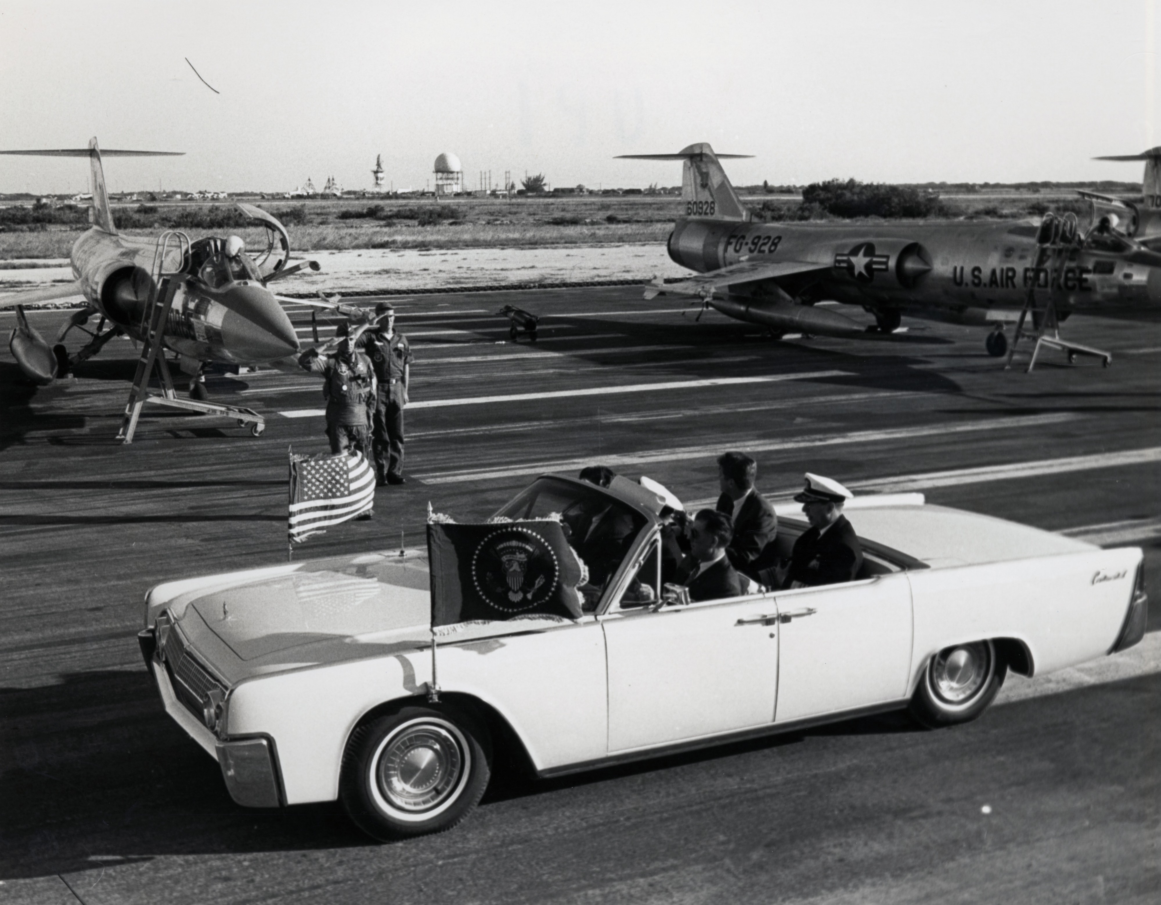 President John Kennedy Key West Naval Air Station 26 November 1962