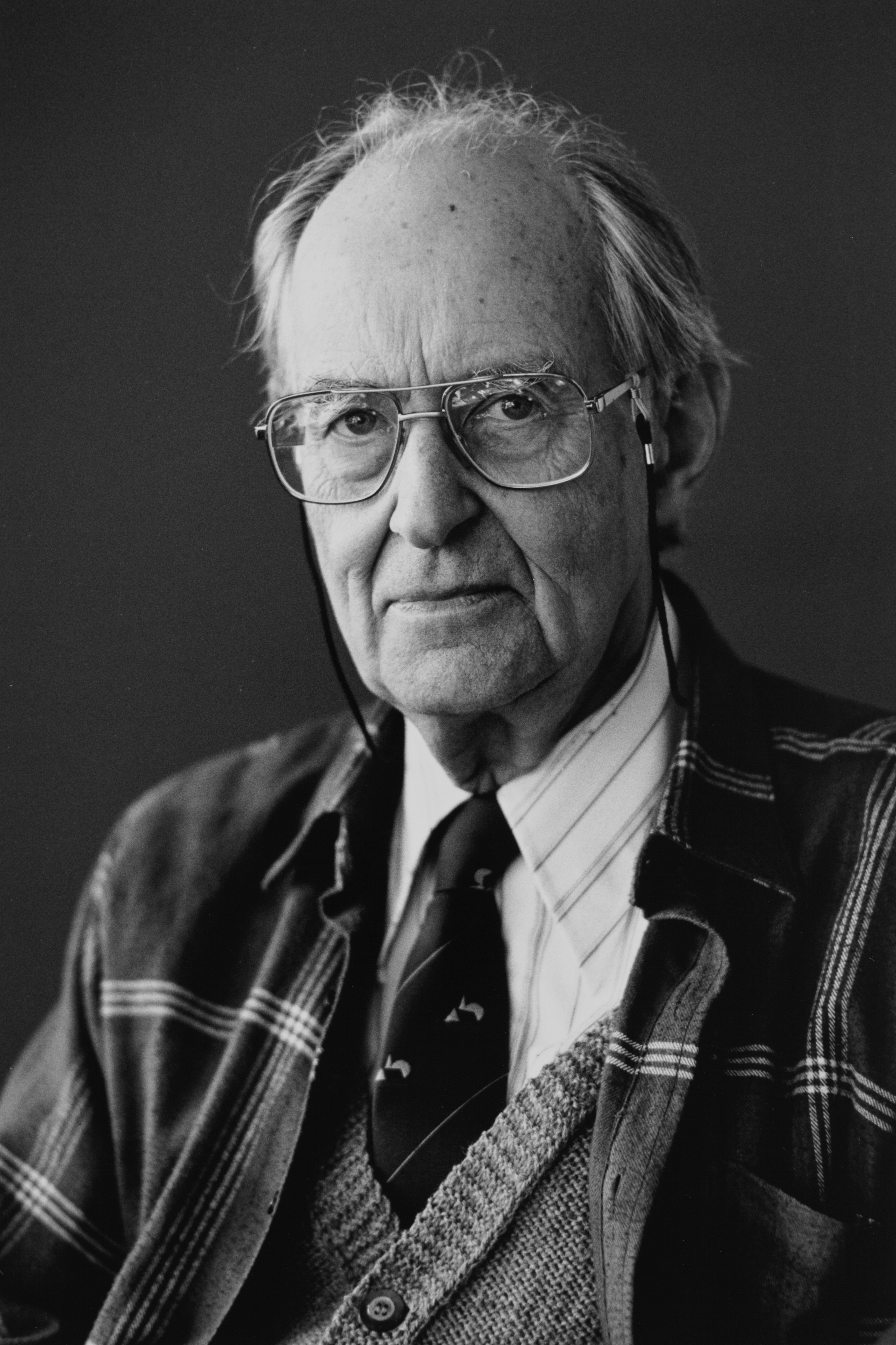 Prof Adriaan Blaauw (1914–2010), in the author portrait from his book “ESO’s Early History” (1991)