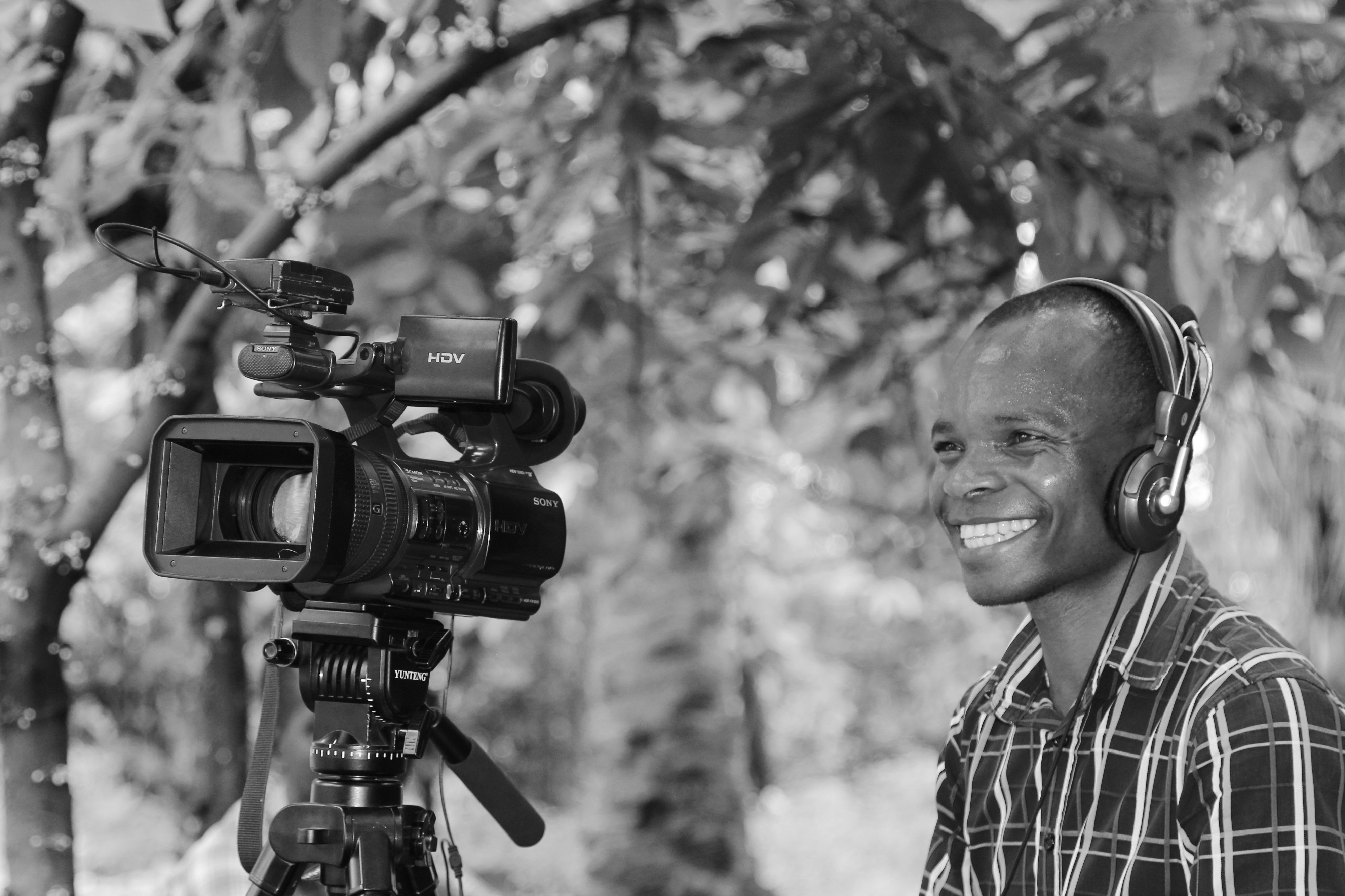 Video director at work