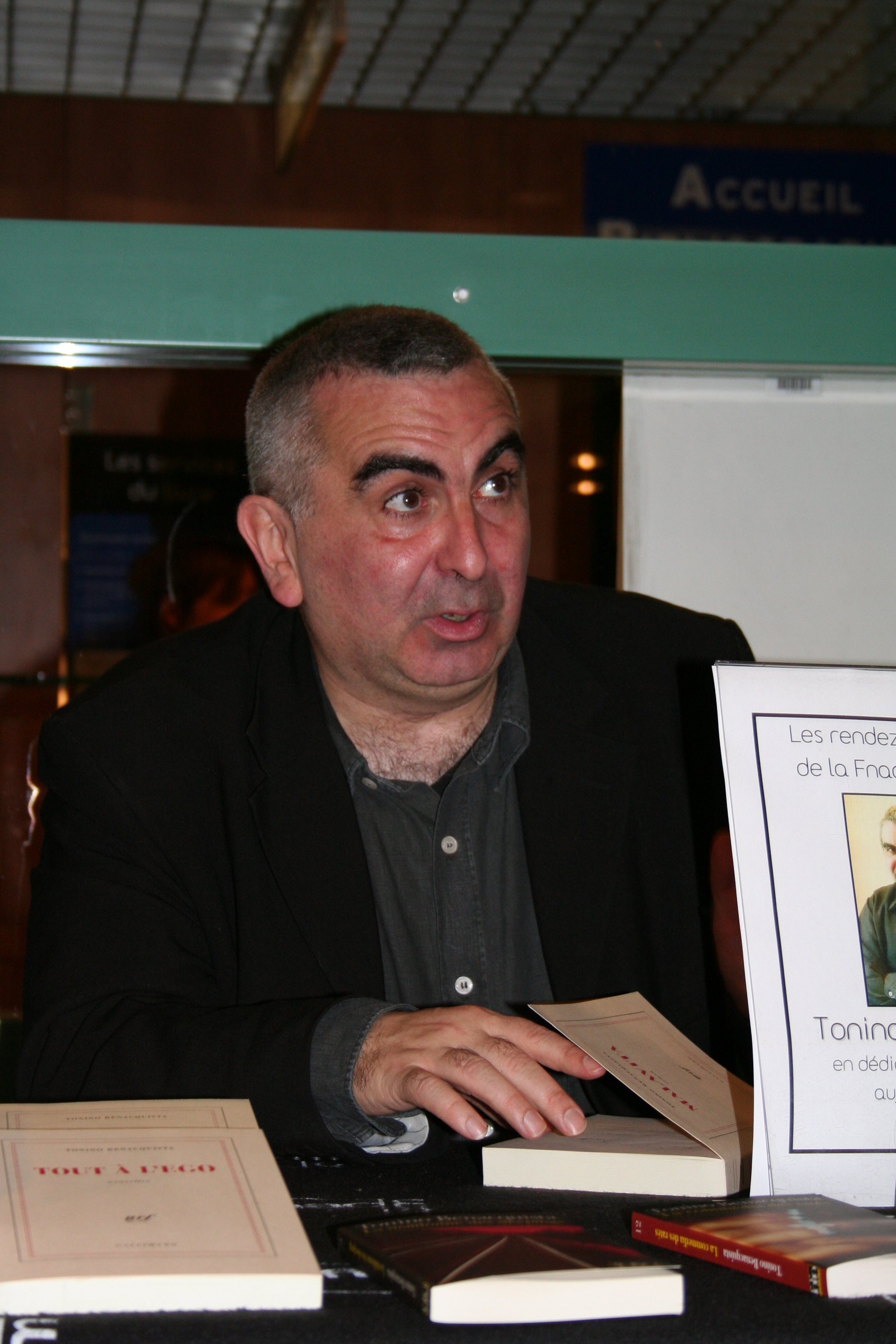Tonino Benacquista 20060506 Fnac 5