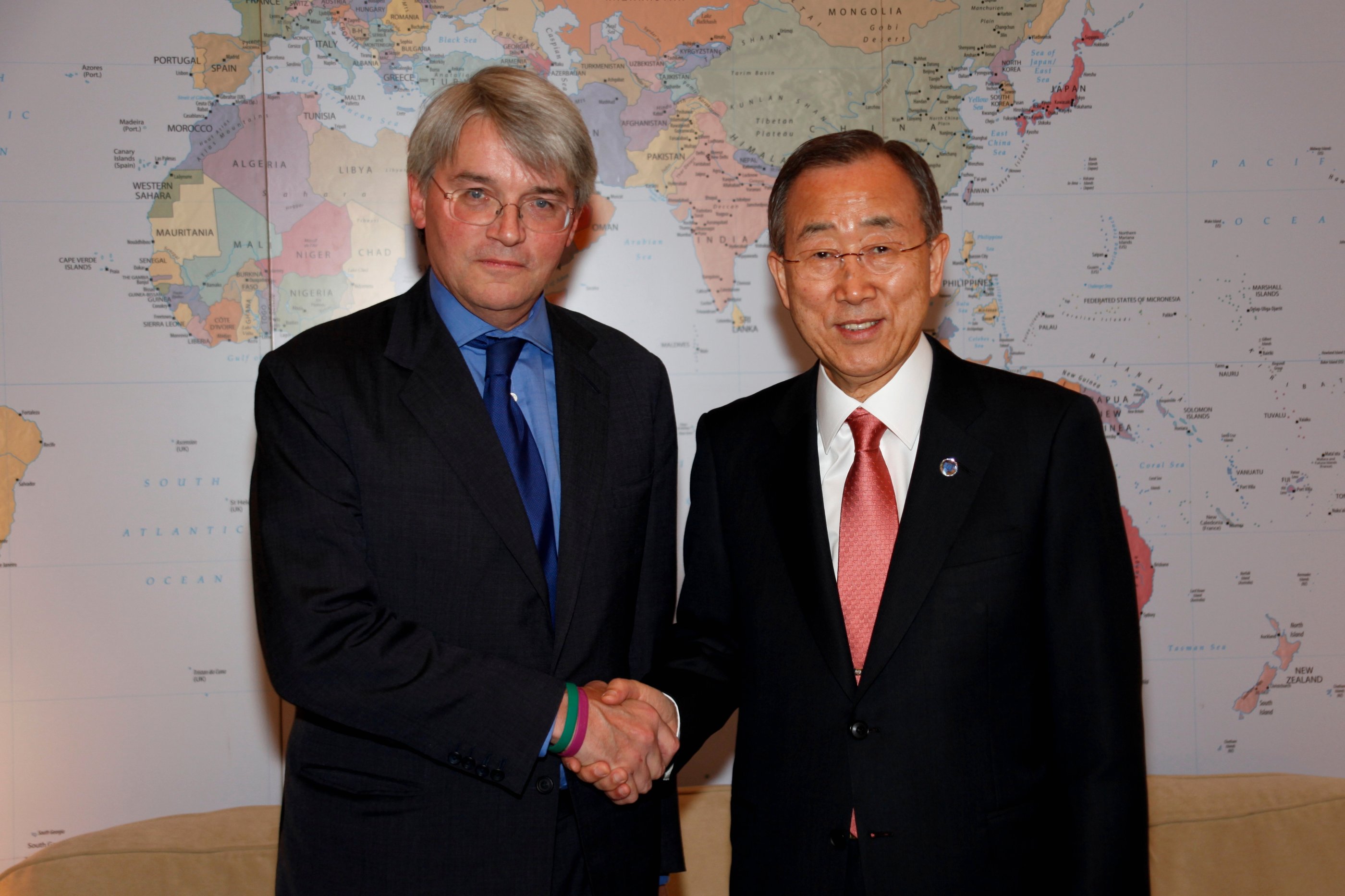 United Nations Secretary General visits DFID
