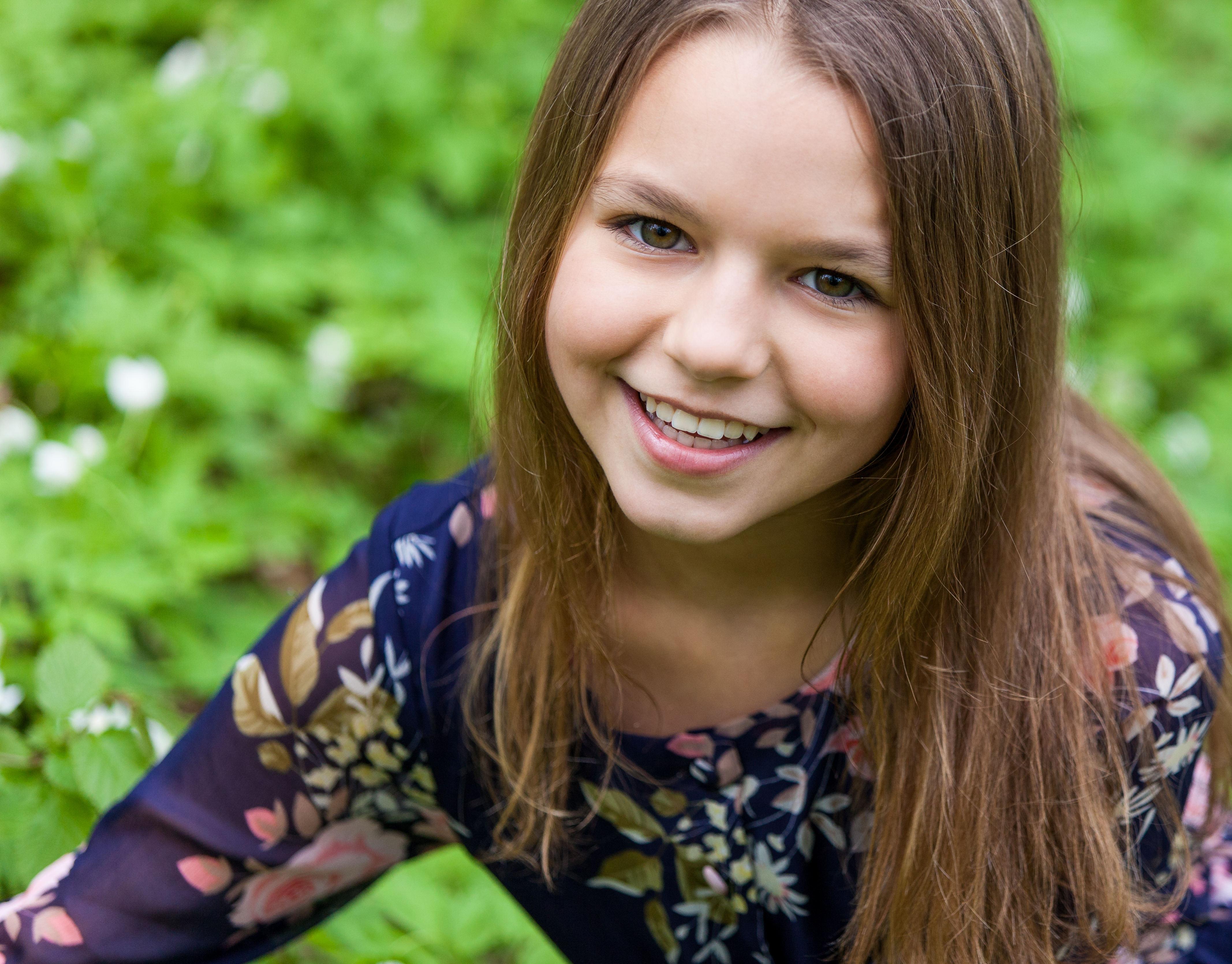 a cute 12-year-old girl photographed in May 2015, picture 6