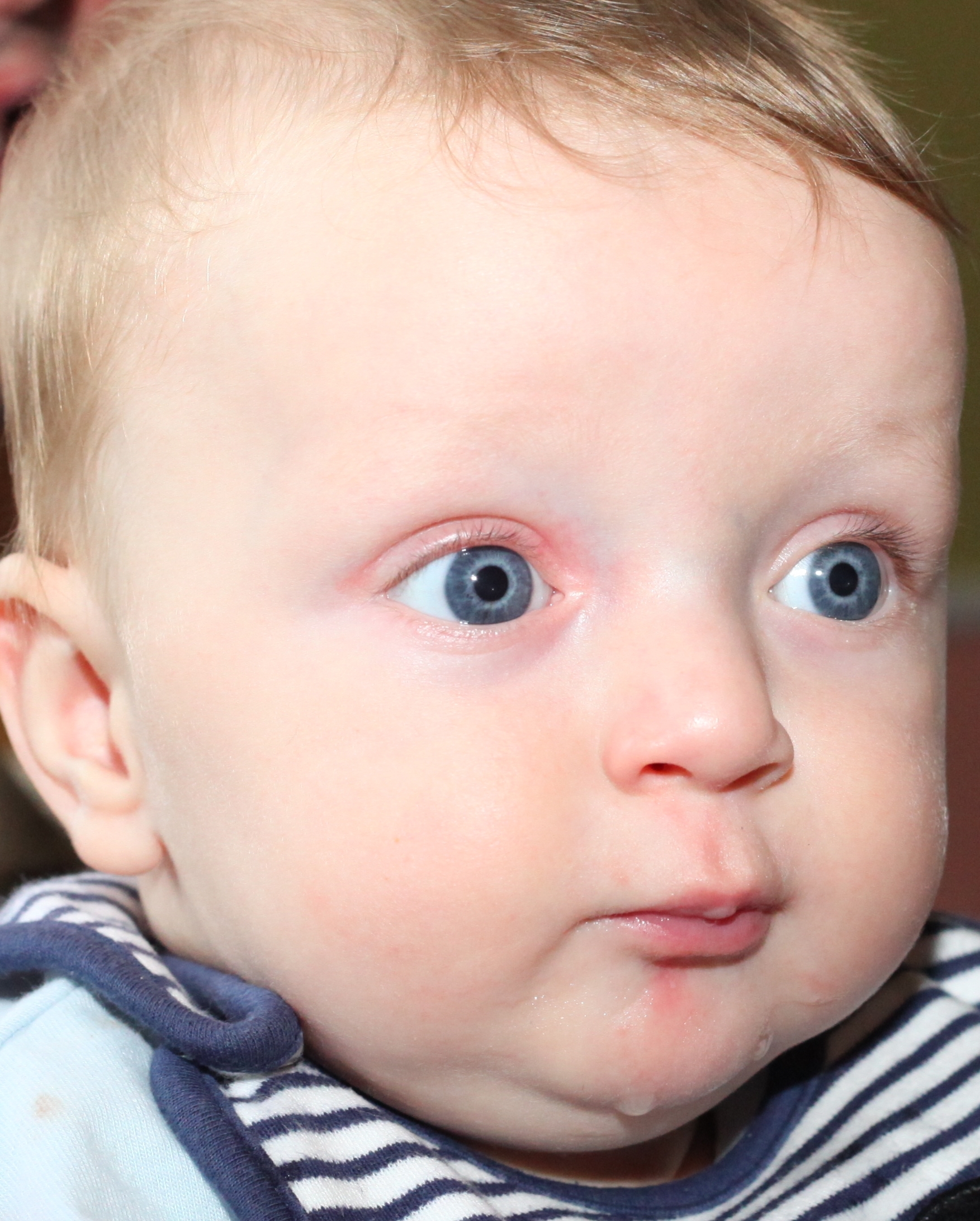 a charming cute Catholic baby boy