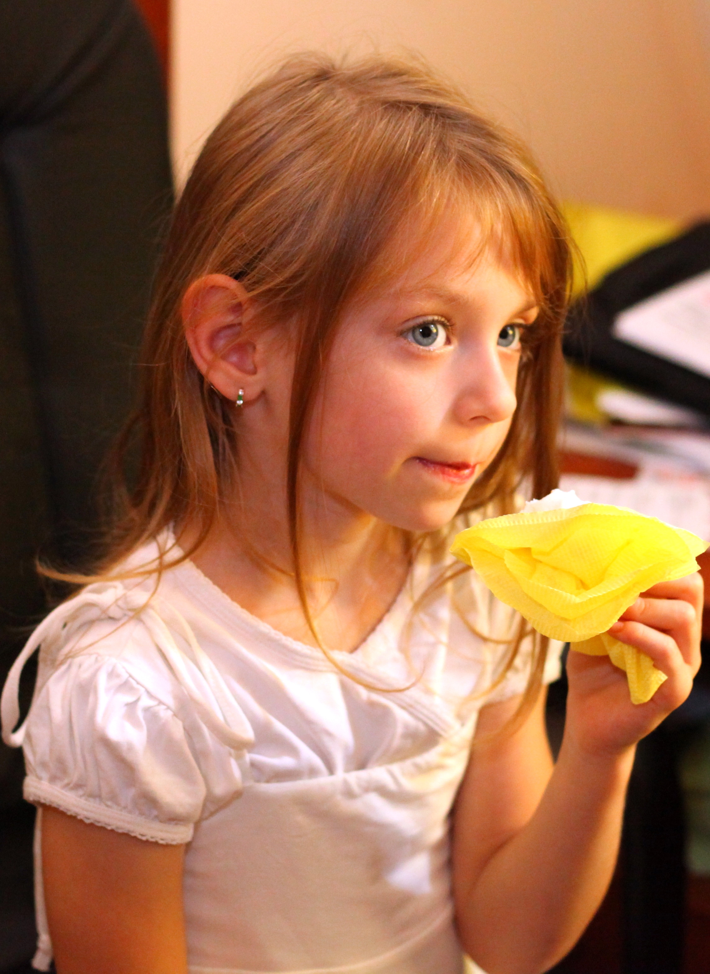 a cute charming Catholic child girl, picture 4