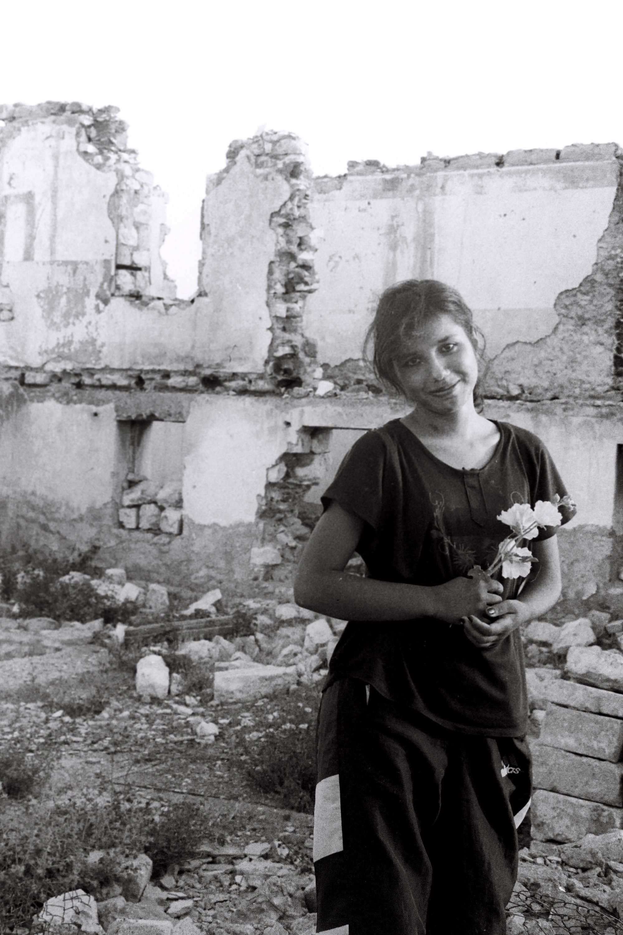 Azerbaijani refugee from Karabakh