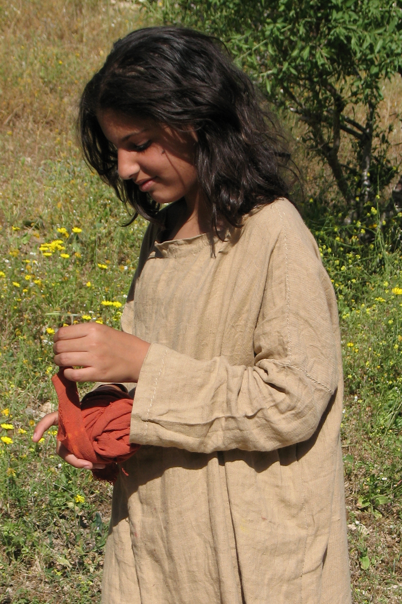 Girl @ Nazareth Village 0711