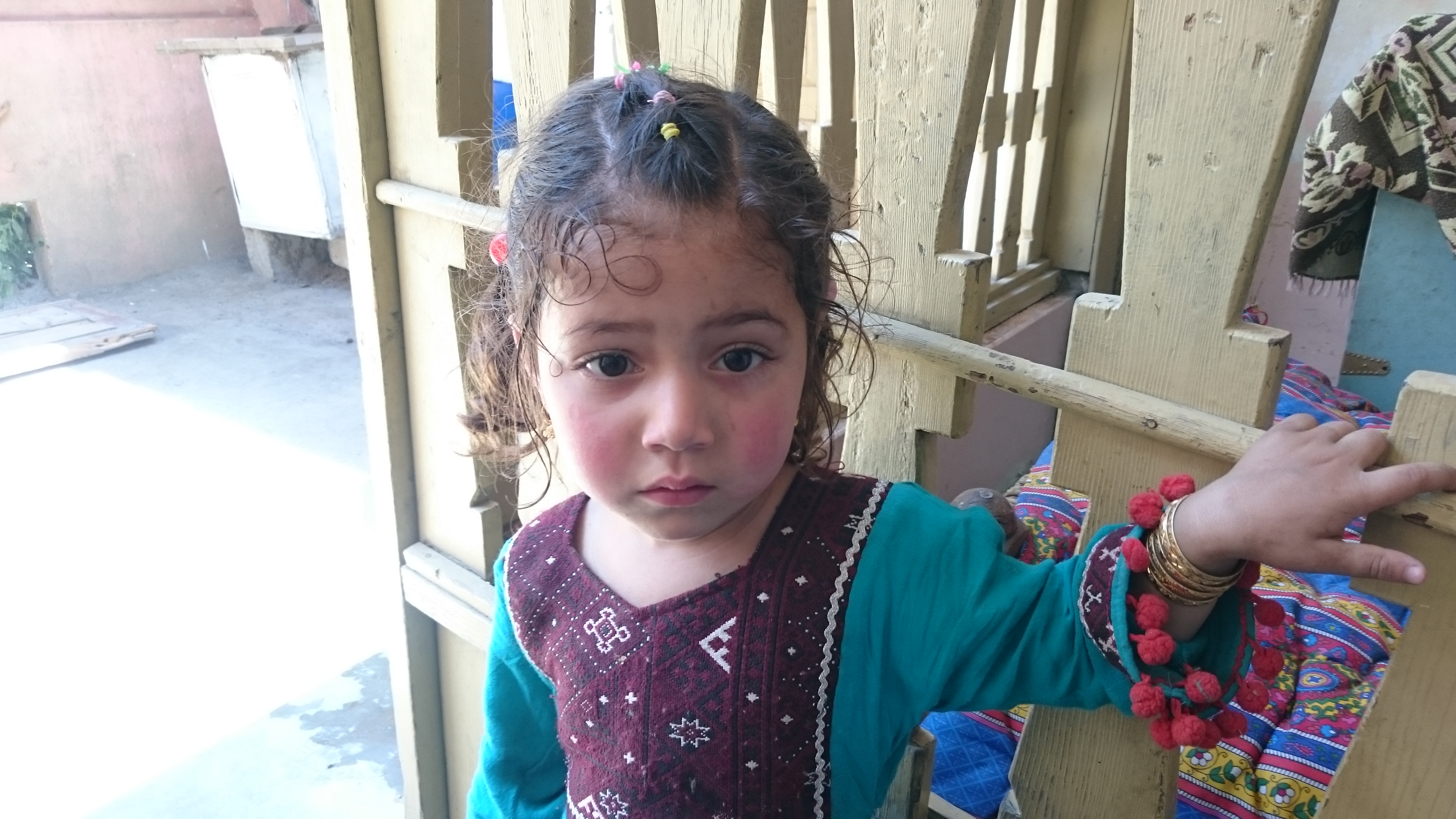 Girl in Home