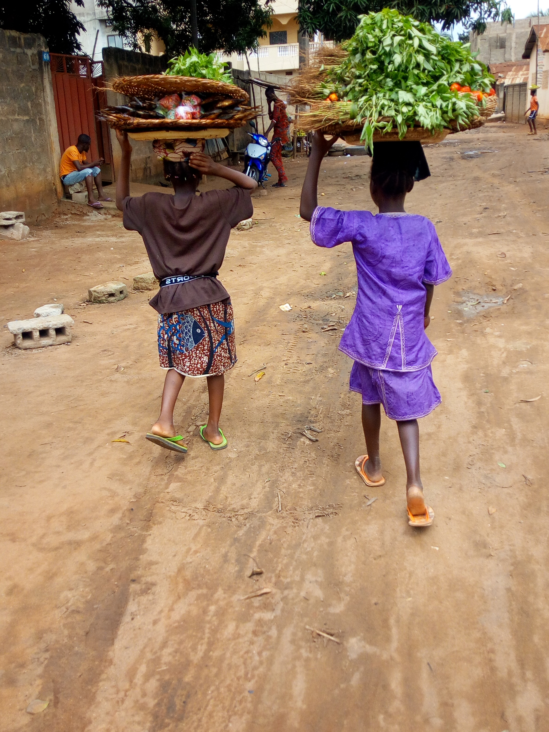 Kids at work